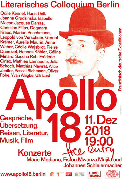 Plakat zur Veranstaltung „Apollo 18“