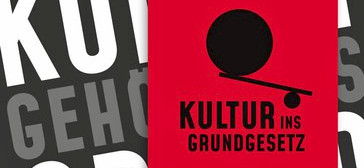 Das Logo der Initiative Kultur ins Grundgesetz