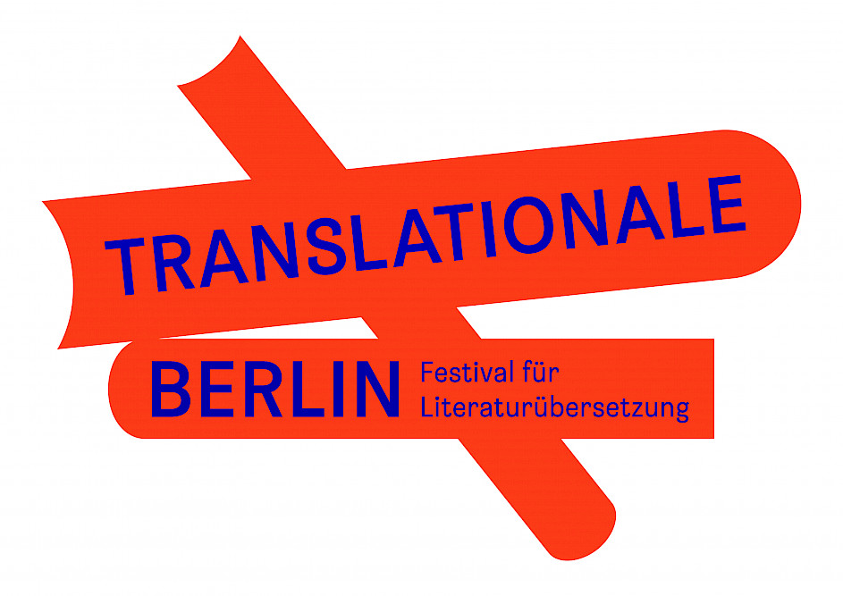 Das orangene Logo des Festivals translationale berlin