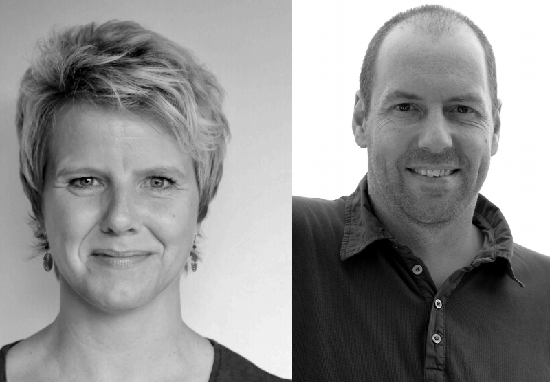 Marieke Heimburger (Fotografin: Ebba Drolshagen) und Ingo Herzke (Fotograf: Herwig Lührs)